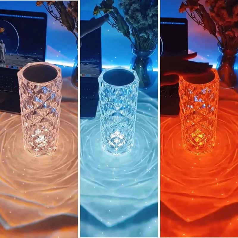 luxury crystal lamp